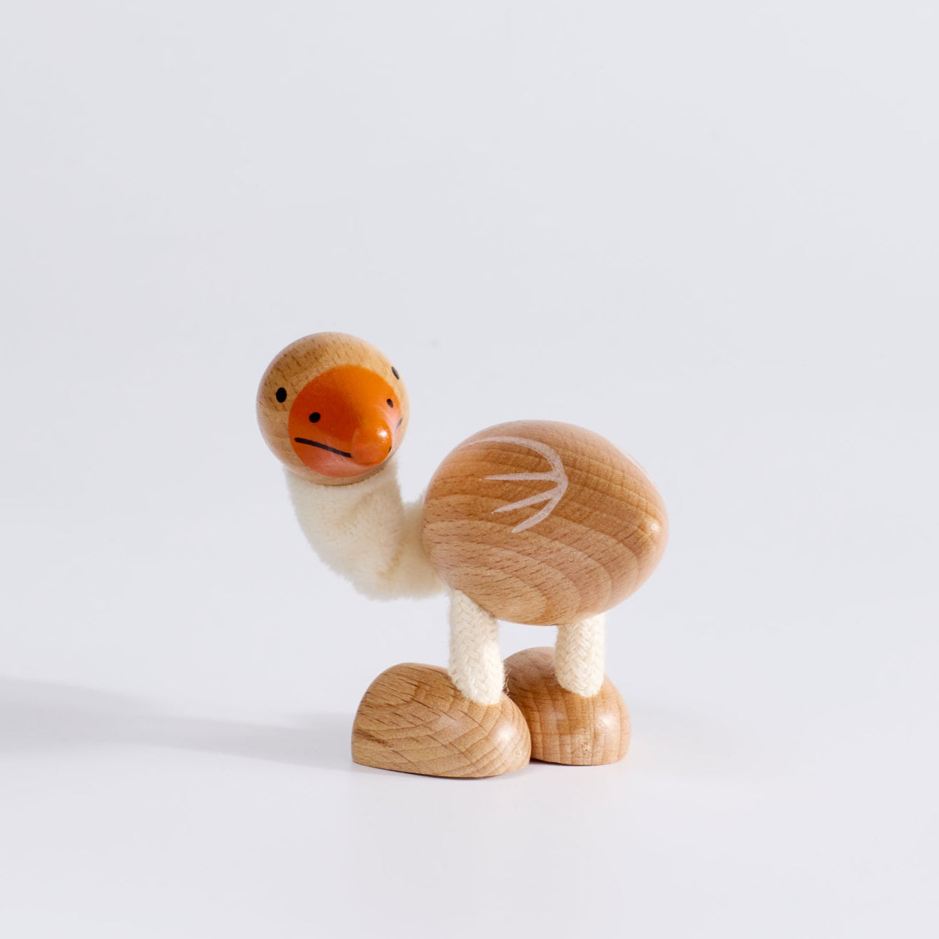 Anamalz Wooden Goose Toy – eco-friendly educational toy for toddlers