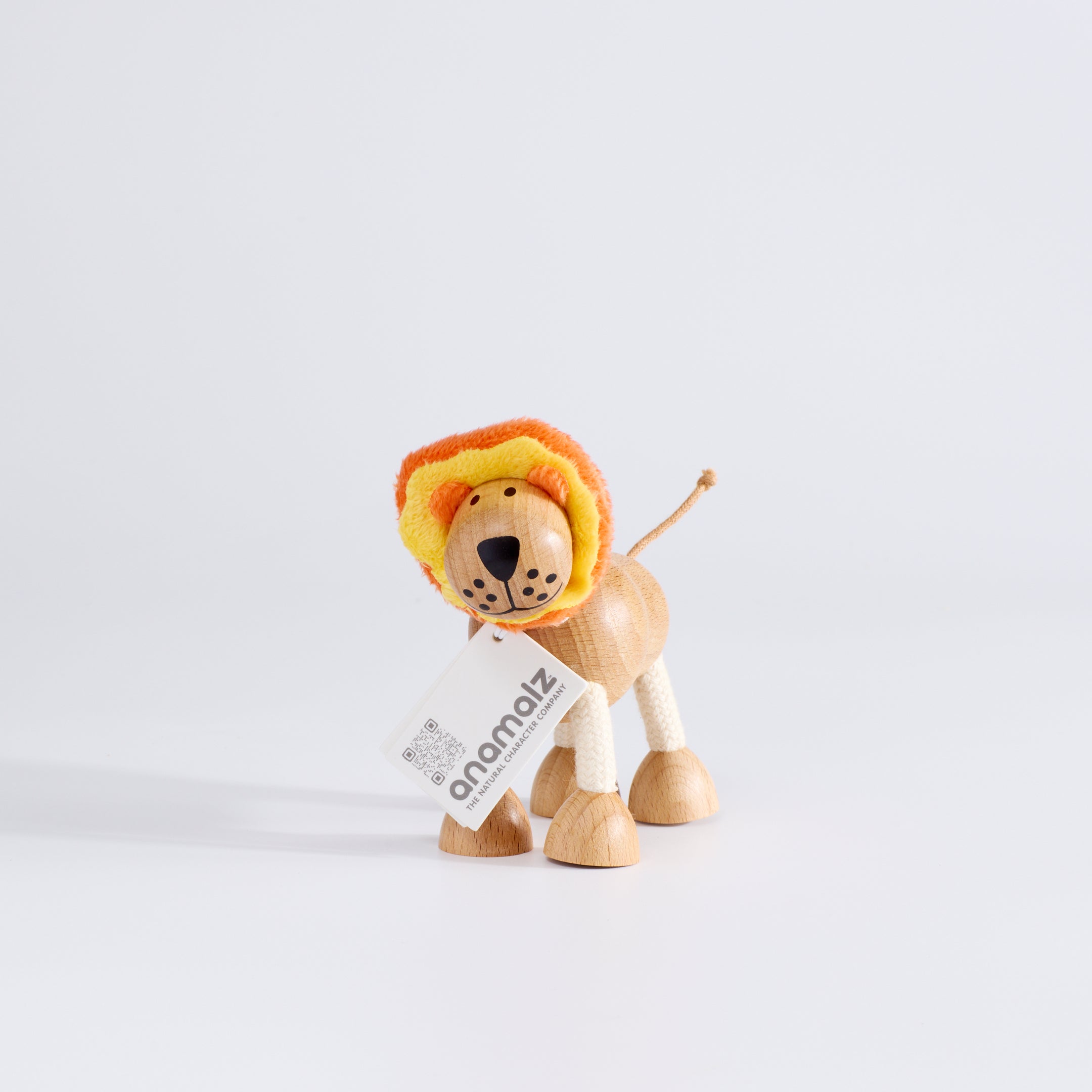 Wooden Toy Lion