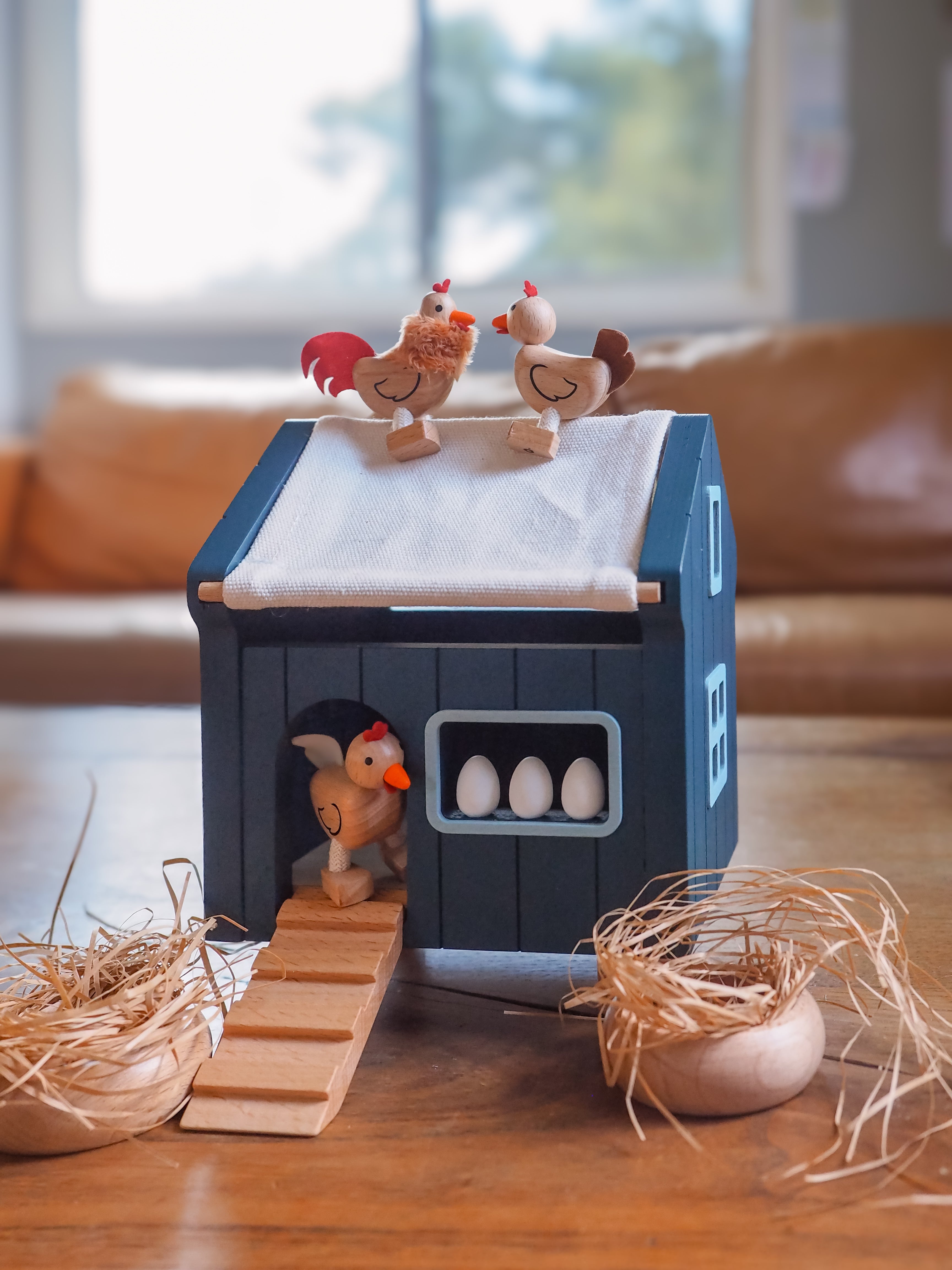 Chook Mahal | Wooden Chicken Coop Toy by Anamalz - Anamalz