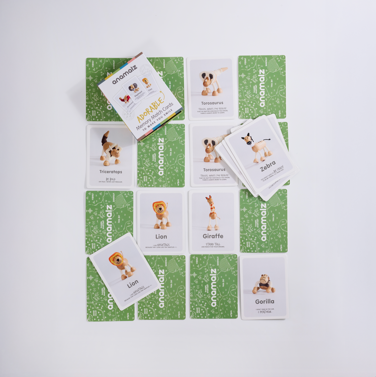 Memory Card Game – Hidden Valley & Roaming Mountains