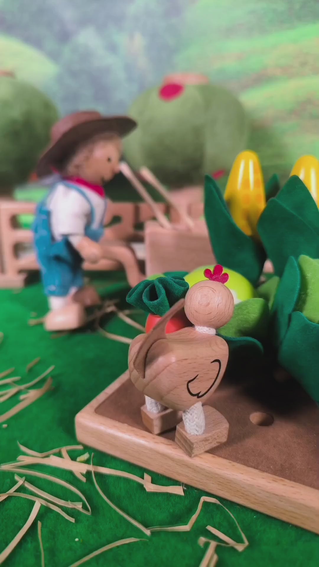 Farmer product video starting at eight seconds, without sound